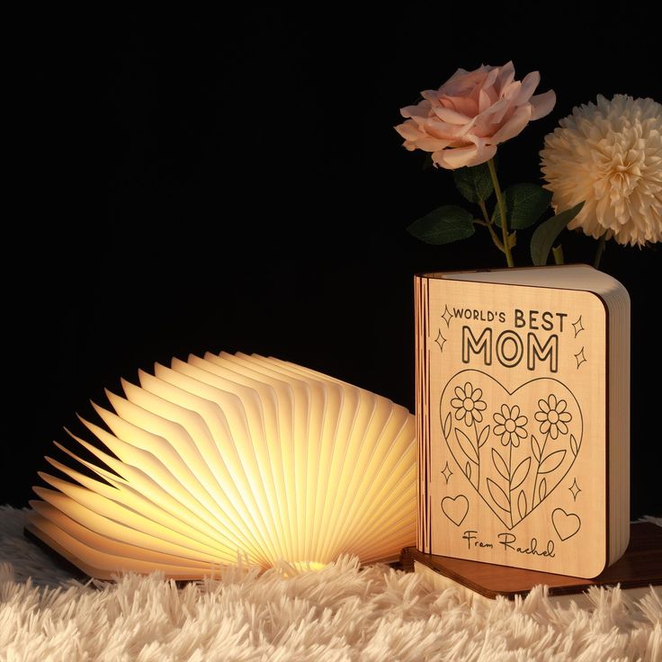 Book Inspired Rechargeable night Light