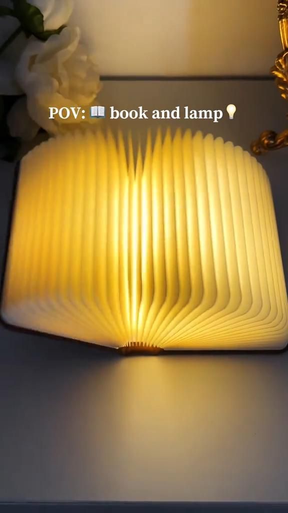 Book Inspired Rechargeable night Light