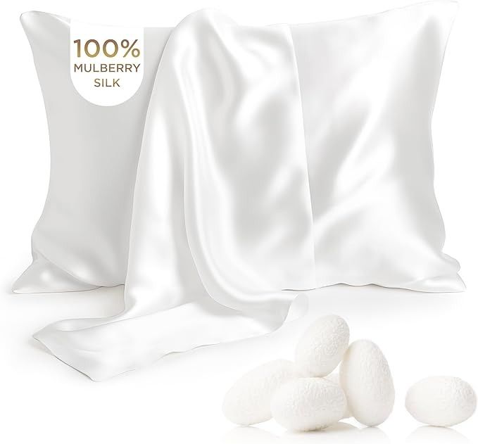 Luxurious Mulberry 100% Organic Silk Pillow Case - Standard Size