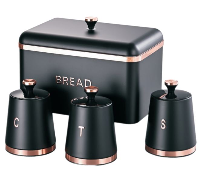 Homey 4pc Breadbin Set
