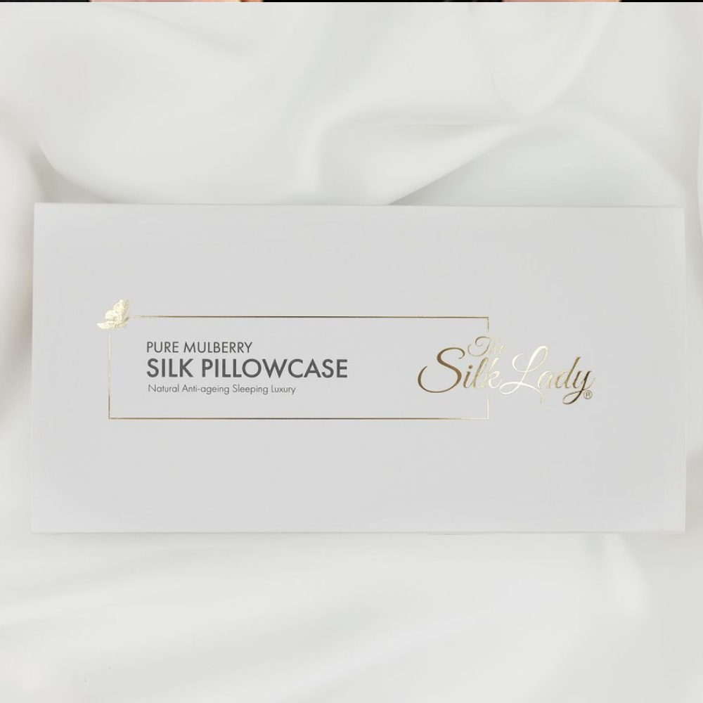 Luxurious Mulberry 100% Organic Silk Pillow Case - Standard Size